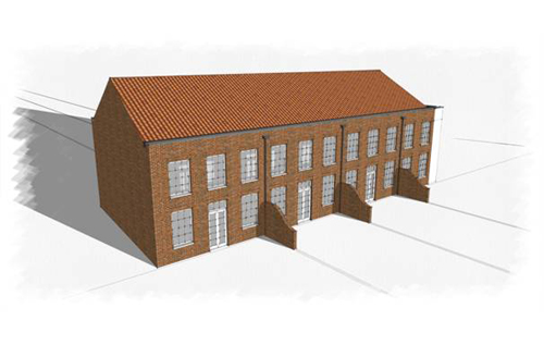 Proposed elevation of 6-10 The Dial