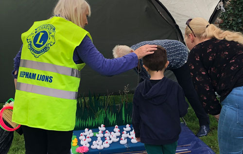 Norfolk Day hook-a-duck. Photo: Bircham Centre