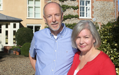 Richard and Lesley Ellis, who in 1992 established what is now The Original Cottage Company.