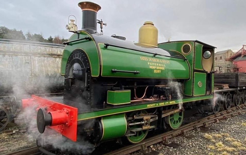 A guest Peckett & Sons locomotive is to visit Whitwell and Reepham Railway Station. Photo: Buckinghamshire Railway Centre