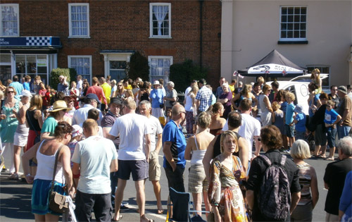 The Tour of Britain last passed through Reepham in 2012